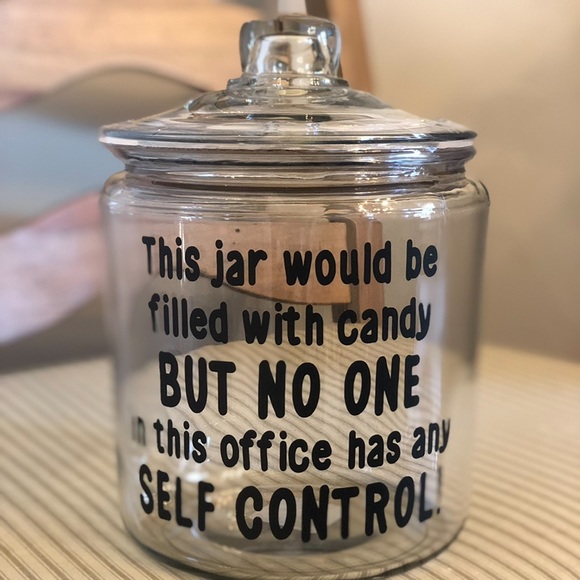 Anchor Hocking Kitchen Funny Cookie Candy Jars Great Gifts Poshmark